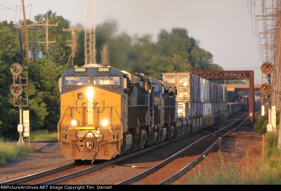 CSX 3060 leads a combined Q157/404